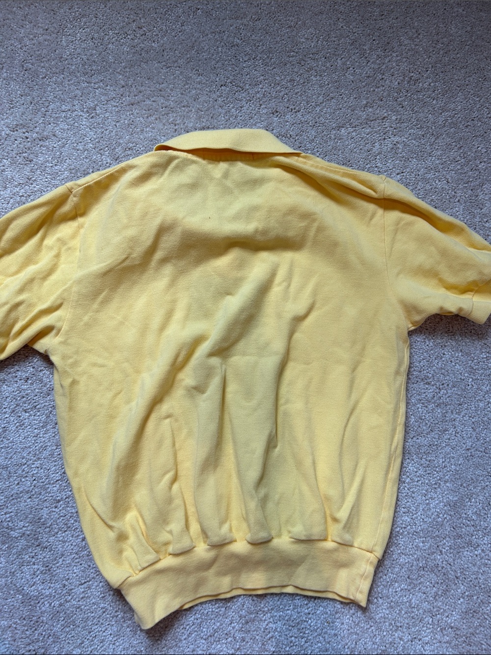 Butter Yellow Polo - Picture 3 of 3